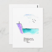 Wees verliefd briefkaart (Voorkant / Achterkant)