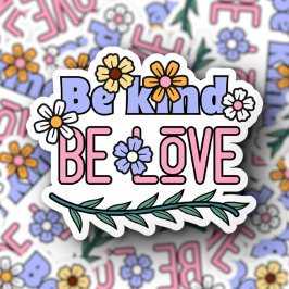 Wees verliefd op de laptopfles | Afgesneden Sticke Sticker