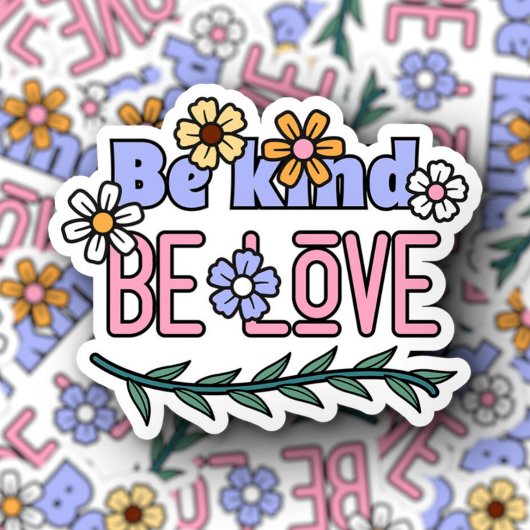 Wees verliefd op de laptopfles | Afgesneden Sticke Sticker