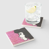 Wees verliefd op het Onderzetter van de Liefde (Zijkant)