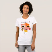 Wees verliefd op jezelf t-shirt (Voorkant volledig)