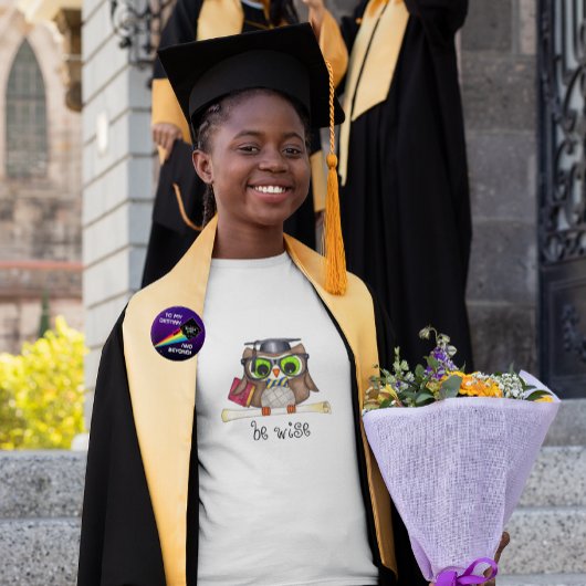 Wees verstandig uil T-shirt