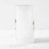 Wees vet! Kleur buiten de lijnen Matglas Bierpul (Center)