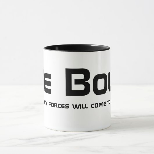 Wees vet! mok (Midden)