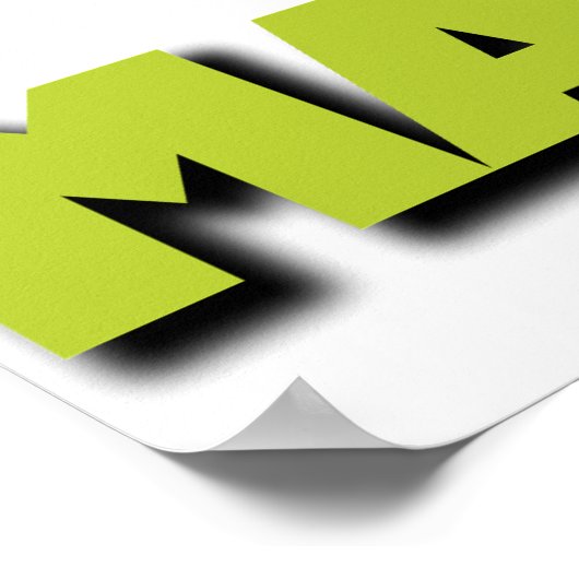 Wees volwassen Save Natuur Poster (Hoek)