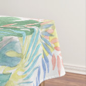 Wees voor altijd gelukkig! Sprookje Twee Roze Flam Tafelkleed (Voorbeeld)