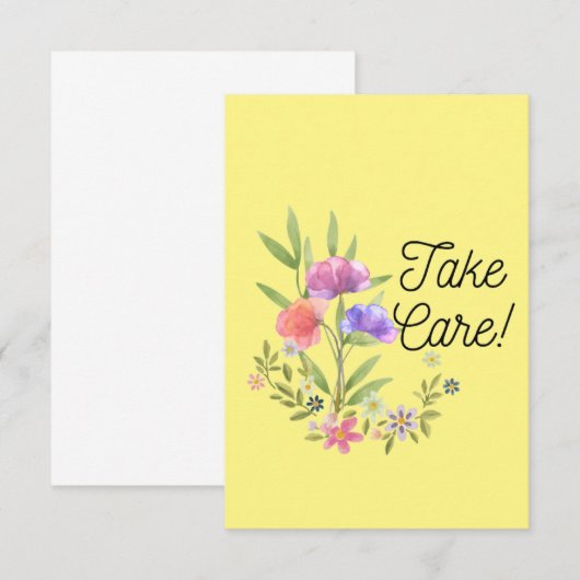 Wees voorzichtig (Voorkant / Achterkant)