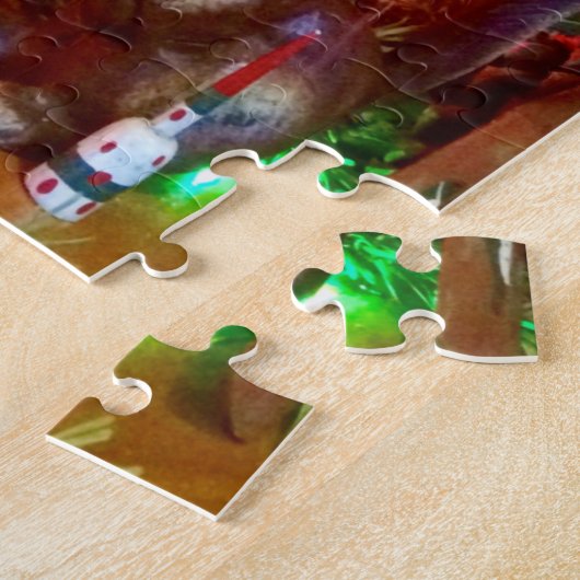 Wees voorzichtig als kardinaalpuzzel legpuzzel (Zijkant)