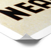 Wees voorzichtig bij de 1939 WPA-machine Poster (Hoek)