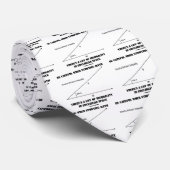 Wees voorzichtig bij het bestuderen van de Wiskund Stropdas (Opgerold)