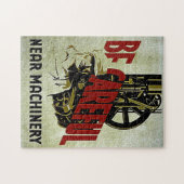 Wees voorzichtig bij machines - WPA Safety Poster Legpuzzel (Horizontaal)