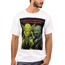 Wees voorzichtig daarbuiten, zombies en kobolden z