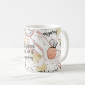 Wees voorzichtig en doe het hoe dan ook koffiemok (Voorkant rechts)