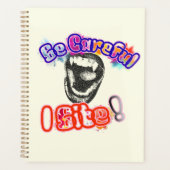 Wees voorzichtig, ik bijt! planner (Voorkant)