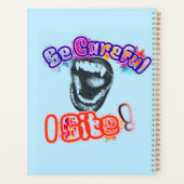 Wees voorzichtig, ik bijt! planner (Achterkant)