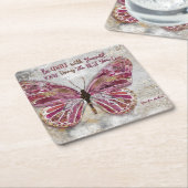 Wees voorzichtig kartonnen onderzetters (Schuin)