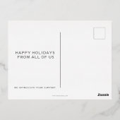 Wees voorzichtig Meerdere zakelijke feestdagen met (Achterkant)