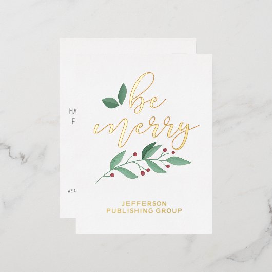 Wees voorzichtig Meerdere zakelijke feestdagen met (Voorkant / Achterkant)