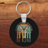 Wees voorzichtig met Autisme ASL Mam Leraar Kindhe Sleutelhanger (Voorkant)