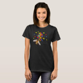 Wees voorzichtig met Autisme Bewustheid Puzzle Pie T-shirt (Voorkant volledig)