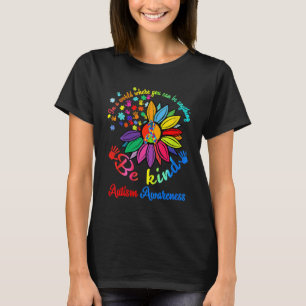 Wees voorzichtig met Autisme Lager Puzzle Kies Soo T-shirt