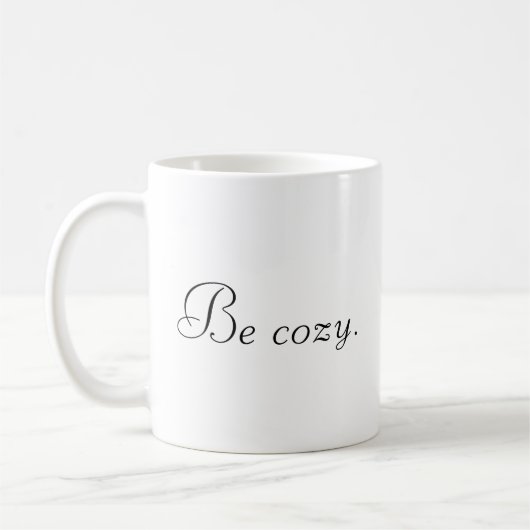 Wees voorzichtig met Cozy Mok (Links)