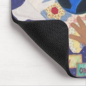 Wees voorzichtig met de aarde muismat (Hoek)