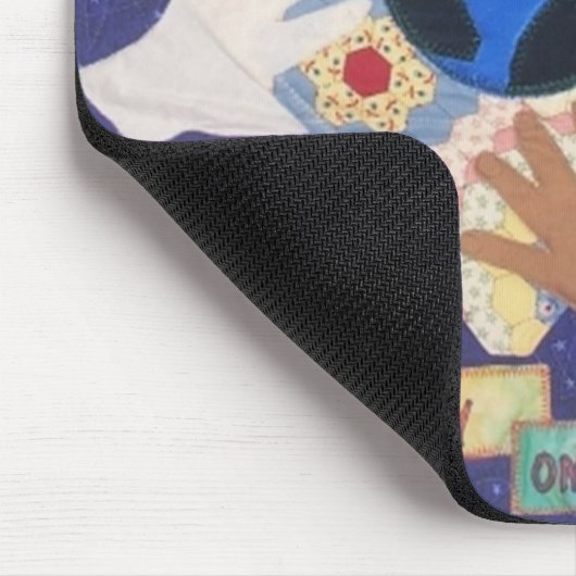 Wees voorzichtig met de aarde muismat (Hoek)