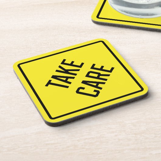 Wees voorzichtig met hard plastic Onderzetter (Linkerzijde)