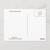 Wees voorzichtig met jezelf briefkaart (Achterkant)