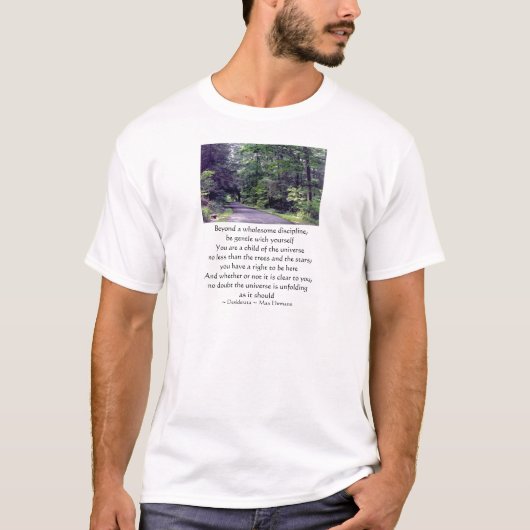 Wees voorzichtig met jezelf - shirt (Voorkant)