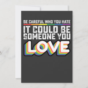 Wees voorzichtig met wie je haat Het kan iemand zi Kaart