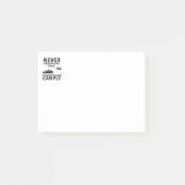 Wees voorzichtig post-it® notes (Voorkant)