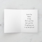 Wees voorzichtig tijdens deze gekke tijden kaart (Binnen)