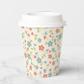 Wees vreugdevolle inspiratie motivatie  papieren bekers (Achterkant)