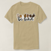 Wees vriendelijk 5 t-shirt (Design voorkant)