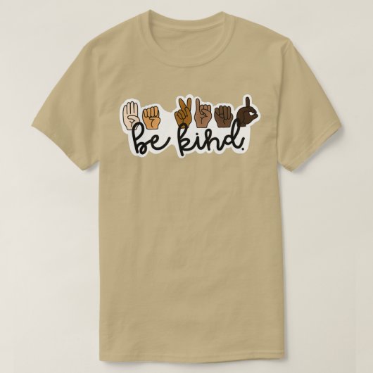Wees vriendelijk 5 t-shirt (Design voorkant)
