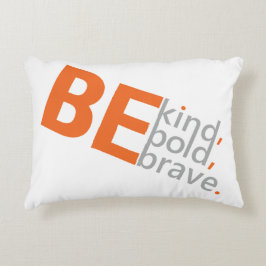 Wees vriendelijk accentkussen accent kussen