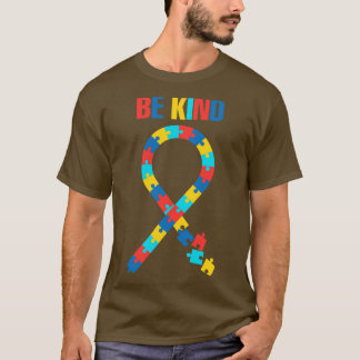 Wees vriendelijk Autisme Awarenes voor de Wereld A T-shirt