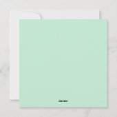 Wees vriendelijk Autisme Bewustzijn Kleurrijk Ontw Feestdagenkaart (Achterkant)