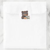 Wees Vriendelijk Beer Mind Cute Sticker | Positief (Tas)