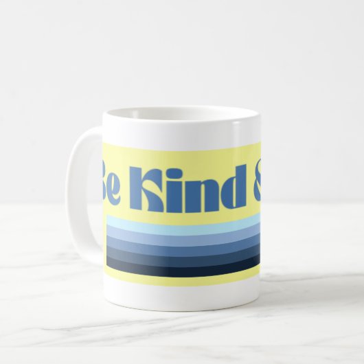 Wees vriendelijk & bind Mok (Voorkant links)