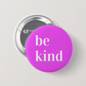 Wees vriendelijk Button om te verzamelen (Voorkant /achterkant)