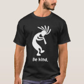 Wees vriendelijk dansen Kokopelli T-shirt (Voorkant)