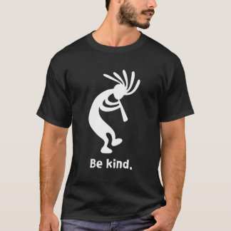 Wees vriendelijk dansen Kokopelli T-shirt