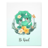 Wees vriendelijk Dierenkwekerij Wall Art Foto Afdruk (Voorkant)