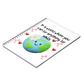 Wees vriendelijk Earth Teacher Notitieboek (Linkerzijde)