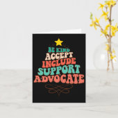 Wees vriendelijk en accepteer de ondersteuning voo kaart (Gele Bloem)