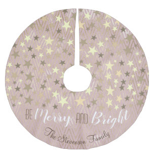 Wees vriendelijk en helder Roos Gold Kerstboom Rok