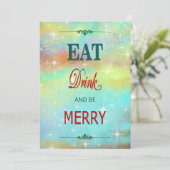 Wees vriendelijk feestdagenkaart (Staand voorkant)